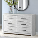 Cayboni Whitewash Dresser from Ashley - Luna Furniture