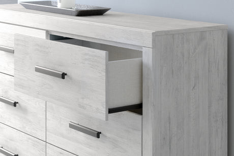 Cayboni Whitewash Dresser from Ashley Furniture - Luna Furniture
