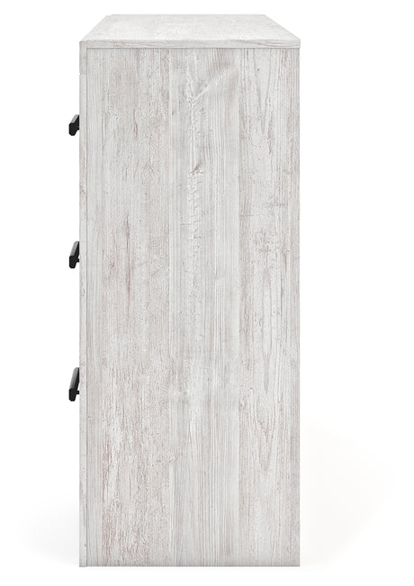 Cayboni Whitewash Full Panel Bed, Dresser and Nightstand from Ashley Furniture - Luna Furniture