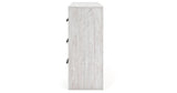 Cayboni Queen Panel Bed with Dresser and Nightstand in Whitewash from Ashley - Luna Furniture