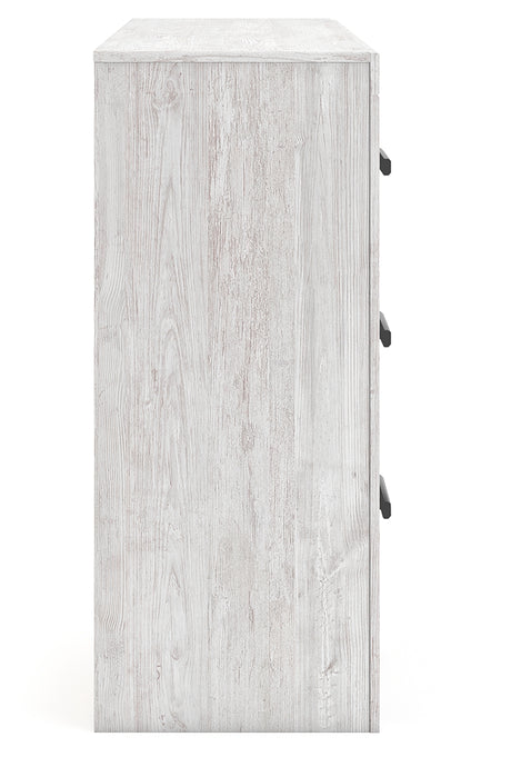 Cayboni Whitewash Full Panel Bed, Dresser and Nightstand from Ashley Furniture - Luna Furniture