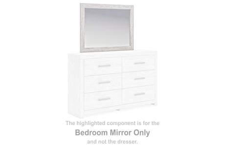 Cayboni Whitewash Bedroom Mirror (Mirror Only) from Ashley Furniture - Luna Furniture