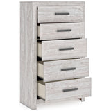 Cayboni Whitewash Panel Bedroom Set from Ashley - Luna Furniture