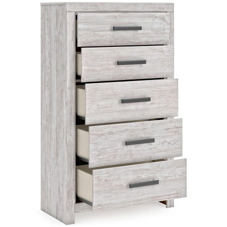 Cayboni Whitewash Panel Bedroom Set from Ashley - Luna Furniture