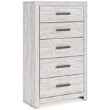 Cayboni Whitewash Panel Bedroom Set from Ashley - Luna Furniture