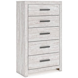 Cayboni Whitewash Panel Bedroom Set from Ashley - Luna Furniture