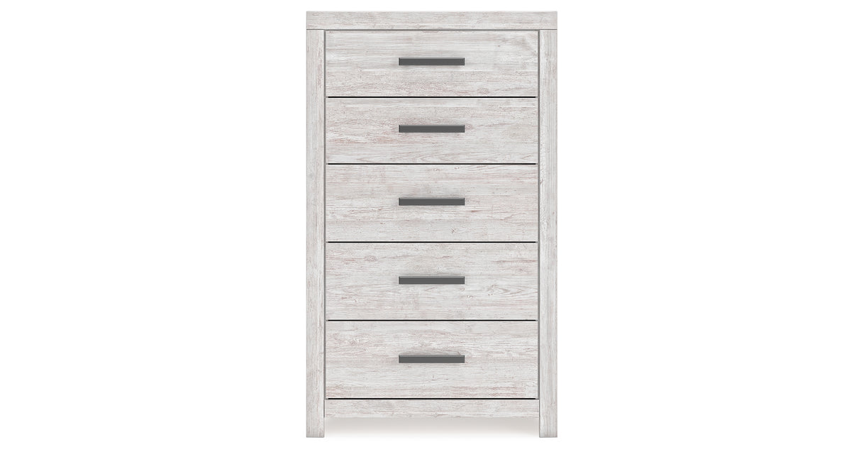 Cayboni Twin Panel Bed, Dresser and Chest from Ashley Furniture - Luna Furniture