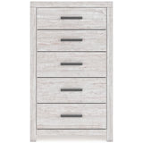 Cayboni Whitewash Panel Bedroom Set from Ashley - Luna Furniture