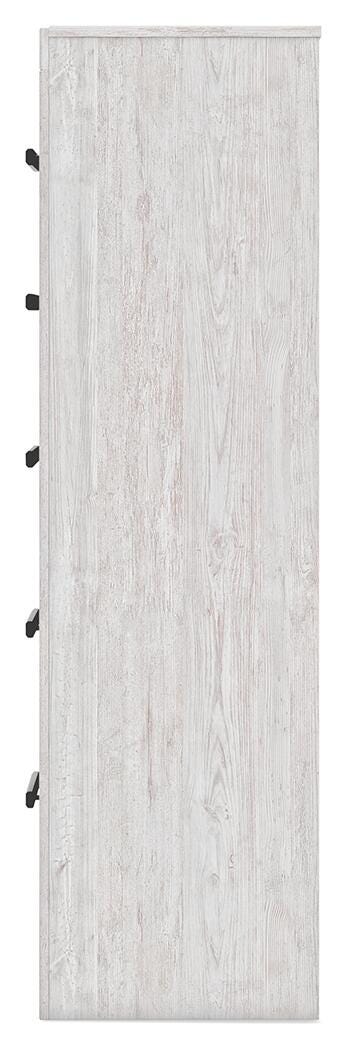 Cayboni Whitewash Queen Panel Bed, Chest and Nightstand from Ashley - Luna Furniture