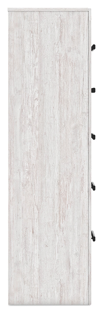 Cayboni Whitewash Full Panel Bed, Dresser, Mirror, Chest and 2 Nightstands from Ashley Furniture - Luna Furniture