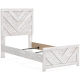 Cayboni Whitewash Youth Panel Bedroom Set from Ashley - Luna Furniture