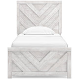 Cayboni Whitewash Youth Panel Bedroom Set from Ashley - Luna Furniture