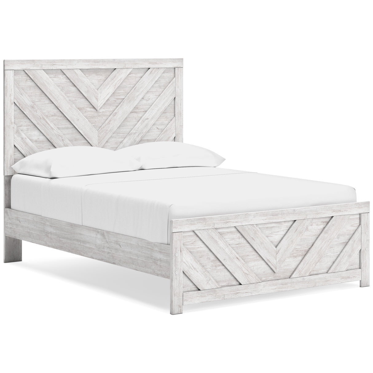 Cayboni Whitewash Youth Panel Bedroom Set from Ashley - Luna Furniture