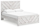 Cayboni Whitewash Panel Bedroom Set from Ashley - Luna Furniture