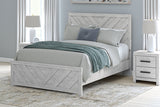 Cayboni Whitewash Panel Bedroom Set from Ashley - Luna Furniture