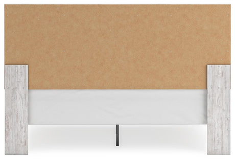 Cayboni Whitewash King Panel Bed, Dresser, Mirror and Chest from Ashley Furniture - Luna Furniture