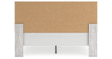 Cayboni Whitewash King Panel Bed from Ashley Furniture - Luna Furniture