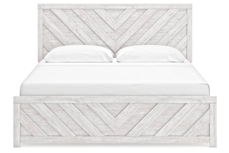 Cayboni Whitewash Panel Bedroom Set from Ashley - Luna Furniture