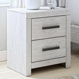 Cayboni Whitewash Nightstand from Ashley - Luna Furniture