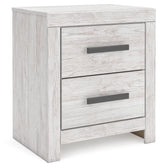 Cayboni Whitewash Full Panel Bed, Dresser and Nightstand from Ashley Furniture - Luna Furniture