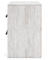 Cayboni Whitewash Full Panel Bed, Dresser and Nightstand from Ashley Furniture - Luna Furniture
