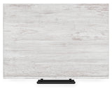 Cayboni Whitewash King Panel Bed, Dresser, Mirror, Chest and Nightstand from Ashley Furniture - Luna Furniture