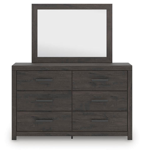 Prendonea Full Panel Bed, Dresser, Mirror, Chest and Nightstand from Ashley Furniture - Luna Furniture