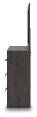 Prendonea Twin Panel Bed, Dresser and Mirror from Ashley Furniture - Luna Furniture