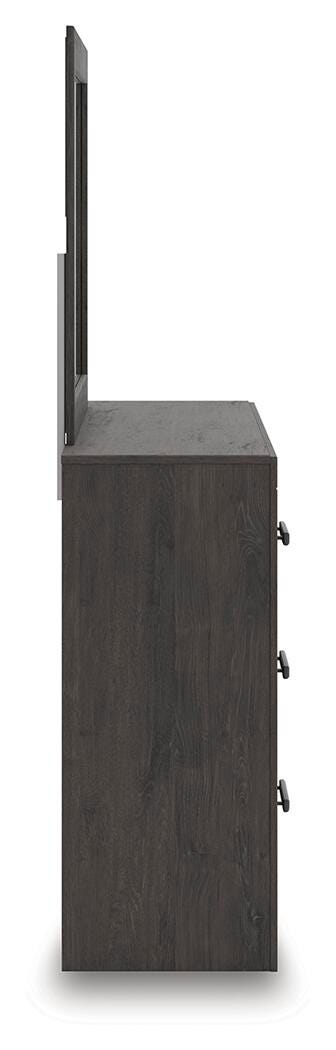 Prendonea Twin Panel Bed, Dresser and Mirror from Ashley Furniture - Luna Furniture