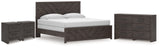 Prendonea King Panel Bed, Dresser and 2 Nightstands from Ashley - Luna Furniture