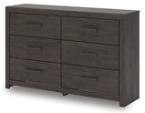 Prendonea King Panel Bed, Dresser and 2 Nightstands from Ashley - Luna Furniture
