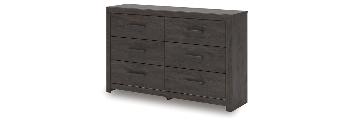 Prendonea Charcoal Dresser from Ashley - Luna Furniture