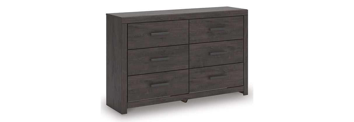 Prendonea Charcoal Dresser from Ashley - Luna Furniture