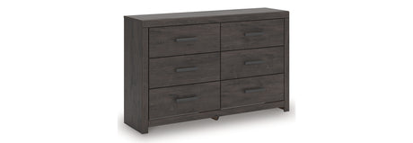 Prendonea Charcoal Dresser from Ashley - Luna Furniture