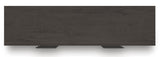 Prendonea Charcoal King Panel Bed, Dresser and Nightstand