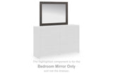 Prendonea Charcoal Bedroom Mirror (Mirror Only) from Ashley Furniture - Luna Furniture