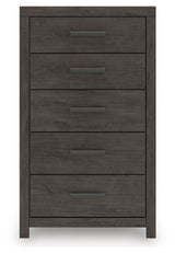 Prendonea Full Panel Bed, Dresser, Mirror, Chest and Nightstand from Ashley Furniture - Luna Furniture