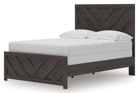 Prendonea Full Panel Bed, Dresser and Mirror from Ashley Furniture - Luna Furniture