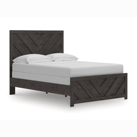 Prendonea Charcoal Full Panel Bed from Ashley - Luna Furniture