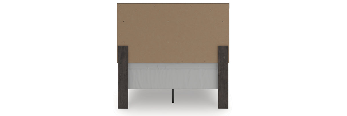Prendonea Charcoal Full Panel Bed from Ashley - Luna Furniture