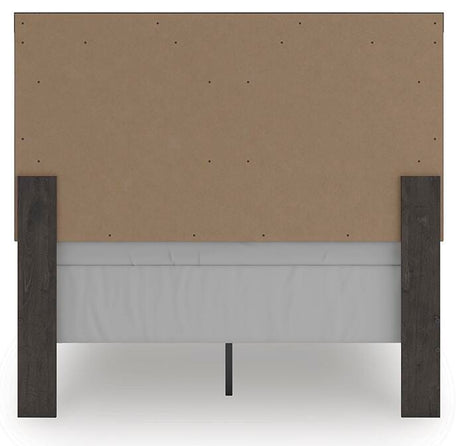 Prendonea Charcoal Full Panel Bed from Ashley Furniture - Luna Furniture