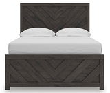 Prendonea Charcoal Full Panel Bed from Ashley Furniture - Luna Furniture