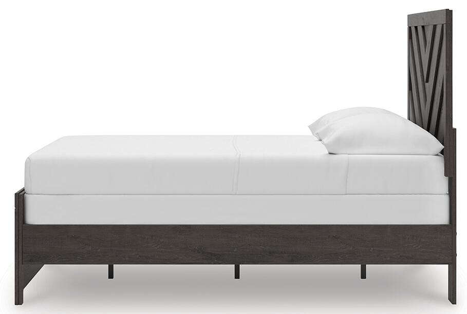 Prendonea Full Panel Bed, Dresser, Mirror, Chest and Nightstand from Ashley Furniture - Luna Furniture