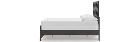 Prendonea Charcoal Full Panel Bed from Ashley - Luna Furniture