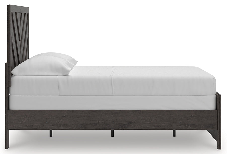 Prendonea Full Panel Bed, Dresser and Mirror from Ashley Furniture - Luna Furniture