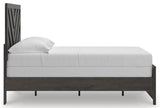 Prendonea Charcoal Full Panel Bed from Ashley Furniture - Luna Furniture