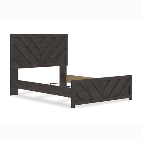 Prendonea Charcoal Queen Panel Bed from Ashley - Luna Furniture