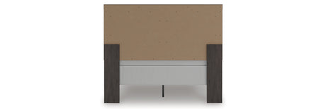 Prendonea Charcoal Queen Panel Bed from Ashley - Luna Furniture