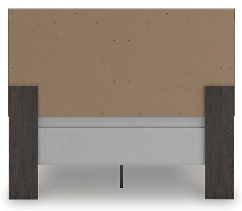 Prendonea Charcoal Queen Panel Bed from Ashley Furniture - Luna Furniture