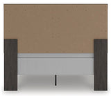 Prendonea Charcoal Queen Panel Bed from Ashley Furniture - Luna Furniture